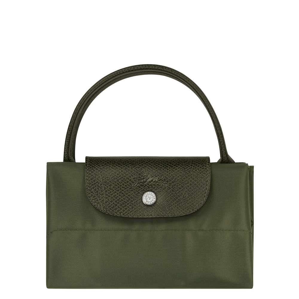 Green longchamp le pliage hotsell